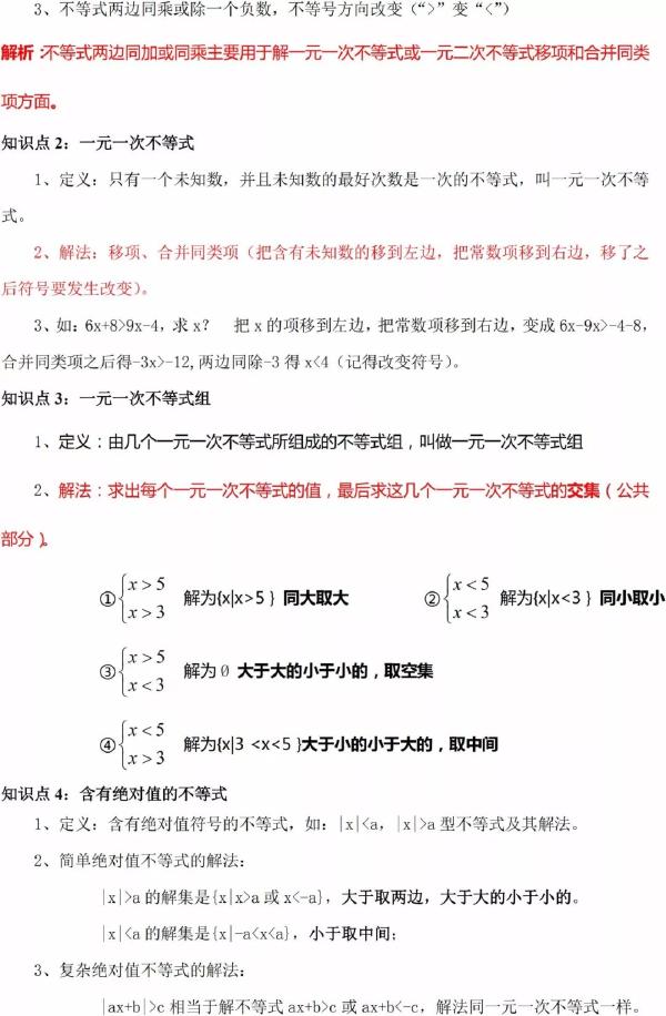 成人高考數(shù)學知識點有哪些？知識點歸納匯總！-2